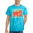 Raccoon Tie-Dye T-Shirt for Introverted Raccoon Lovers | Unisex Turquoise Tie-Dye