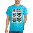 Raccoon Tie-Dye T-Shirt | Rock Concert Fun for All Ages Turquoise Tie-Dye