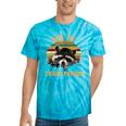Save The Trash Pandas Raccoon Tee | Tie-Dye Unisex Shirt Turquoise Tie-Dye