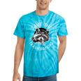 Save The Trash Pandas Raccoon Animal Lover Tie-Dye T-Shirts Turquoise Tie-Dye