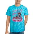 Strawberry Jam Raccoon Tie-Dye T-Shirt | Fun & Casual Turquoise Tie-Dye