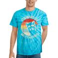 Vintage Raccoon Tie-Dye T-Shirt - Quirky, Unisex Style Turquoise Tie-Dye
