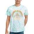 Autism Awareness Tie-Dye T-Shirt | Fun Raccoon Meme Design Mint Tie-Dye