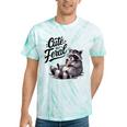 Cute Panda Raccoon Tie-Dye T-Shirt - Fun Unisex Costume Mint Tie-Dye
