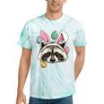 Easter Raccoon Tie-Dye T-Shirt - Fun for Bunny Lovers Mint Tie-Dye