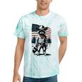 Raccoon Cowboy Western Tee - Tie-Dye Vintage Style for Adults Mint Tie-Dye
