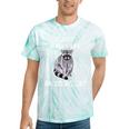 Raccoon Lover Tie-Dye T-Shirt - Fun Animal Design for Wildlife Fans Mint Tie-Dye