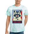Raccoon Lover Tie-Dye T-Shirt - Fun Animal Print for Collections Mint Tie-Dye