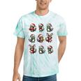 Raccoon Lover Tie-Dye T-Shirts | Festive Christmas Lights Design Mint Tie-Dye
