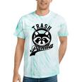 Raccoon Meme Tie-Dye T-Shirt - Cute Trash Panda Theme, Unisex Tee Mint Tie-Dye