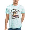 Raccoon & Possum Tie-Dye Tee | Unisex Novelty Shirt for Animal Lovers Mint Tie-Dye