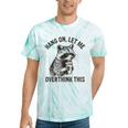 Raccoon Sarcastic Tie-Dye Unisex T-Shirt - Quirky Humor Gift Mint Tie-Dye