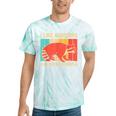 Raccoon Tie-Dye T-Shirt for Introverted Raccoon Lovers | Unisex Mint Tie-Dye