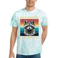 Retro Raccoon Tie-Dye T-Shirt - Vintage Style for All Ages Mint Tie-Dye