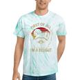 Sarcastic Raccoon Lover Tie-Dye T-Shirt - Fun Unisex Statement Mint Tie-Dye