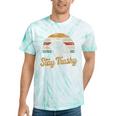 Stay Trashy Opossum & Raccoon Internet Meme Tie-Dye T-Shirt Mint Tie-Dye