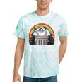 Trash Can Not Trash Can't Raccoon Trash Panda Tie-Dye T-Shirts Mint Tie-Dye