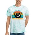 Trash Panda Raccoon Tie-Dye T-Shirt | Fun Animal Print Mint Tie-Dye