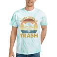Vintage Raccoon Tie-Dye T-Shirt - Fun Gift for Raccoon Lovers Mint Tie-Dye