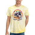 Adopt Street Animal Fun Vintage Tie-Dye Unisex T-Shirt Yellow Tie-Dye