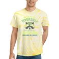 Always Be a Raccoon Tie-Dye T-Shirt | Fun Unisex Tee for Casual Days Yellow Tie-Dye