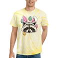 Easter Raccoon Tie-Dye T-Shirt - Fun for Bunny Lovers Yellow Tie-Dye