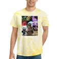 Feral Era Tie-Dye Raccoon Meme T-Shirt | Fun Unisex Tee Yellow Tie-Dye