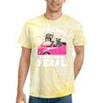 Get In Loser We’Re Going Feral Raccoon Opossum Meme Tie-Dye T-Shirts Yellow Tie-Dye