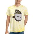 Raccoon Lover Tie-Dye T-Shirt | Quirky Animal Pocket Design Yellow Tie-Dye