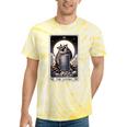 Raccoon Lovers Tarot Tie-Dye T-Shirts - Unisex Casual Magic Yellow Tie-Dye