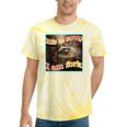 Raccoon Meme Tie-Dye T-Shirt - Oddly Specific Ironic Humor Yellow Tie-Dye