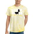 Raccoon Mom Tie-Dye T-Shirt - Animal Lover's Casual Tee Yellow Tie-Dye