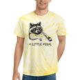 Raccoon Moon Tie-Dye T-Shirt - Fun Unisex Apparel Yellow Tie-Dye