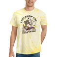 Raccoon & Possum Tie-Dye Tee | Unisex Novelty Shirt for Animal Lovers Yellow Tie-Dye