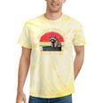 Raccoon Spirit Animal Tie-Dye T-Shirt | Fun for Raccoon Enthusiasts Yellow Tie-Dye