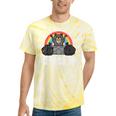 Raccoon Tie-Dye T-Shirt for Men, Women & Kids - Fun Animal Design Yellow Tie-Dye