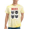 Raccoon Tie-Dye T-Shirt | Rock Concert Fun for All Ages Yellow Tie-Dye
