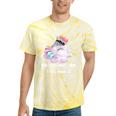 Raccoonicorn Unicorn Trash Panda Raccoon Lover Tie-Dye T-Shirts Yellow Tie-Dye