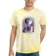 Rat Tie-Dye T-Shirt | Howling Moon Design | Unisex Casual Top Yellow Tie-Dye