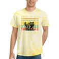 Retro Angry Raccoon Tie-Dye Unisex T-Shirt - Fun & Spirited Style Yellow Tie-Dye