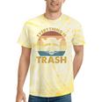 Vintage Raccoon Tie-Dye T-Shirt - Fun Gift for Raccoon Lovers Yellow Tie-Dye