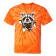 Raccoon Lover Tie-Dye T-Shirt | Gift for Raccoon Mom & Dad Orange Tie-Dye