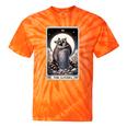 Raccoon Lovers Tarot Tie-Dye T-Shirts - Unisex Casual Magic Orange Tie-Dye