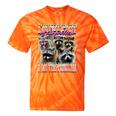Raccoon Meme Tie-Dye Shirt - Quirky Expression for Casual Wear Orange Tie-Dye
