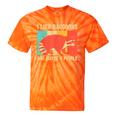 Raccoon Tie-Dye T-Shirt for Introverted Raccoon Lovers | Unisex Orange Tie-Dye
