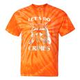 Raccoon Tie-Dye T-Shirt for Men | Quirky Animal Fun Theme Orange Tie-Dye