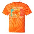Raccoon Tie-Dye T-Shirts for Introvert Raccoon Lovers – Unisex Fun Orange Tie-Dye