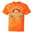 Raccoon Trash Panda Tie-Dye T-Shirt - Unisex Fun Design Orange Tie-Dye