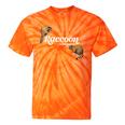 Raccoon Whisperer Tie-Dye Unisex T-Shirt | Cute Raccoon Gift Orange Tie-Dye