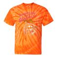 Strawberry Jams Tie-Dye T-Shirt - Fun Raccoon Theme Orange Tie-Dye
